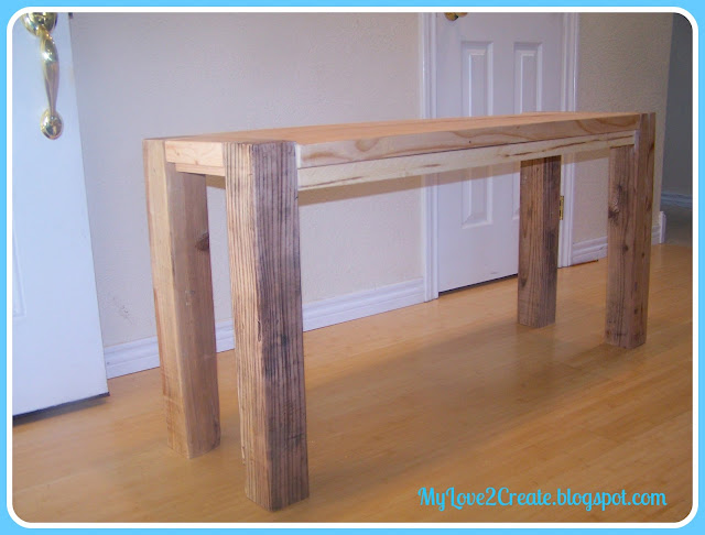 Counter height bench, MyLove2Create