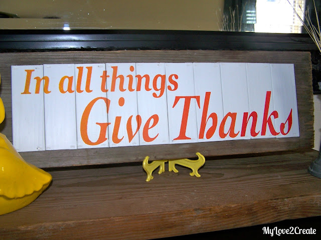 make a sign out of blinds