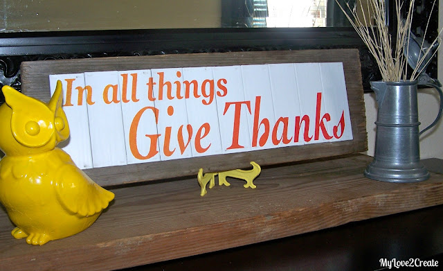 How Repurpose Blinds to make a Sign, MyLove2Create