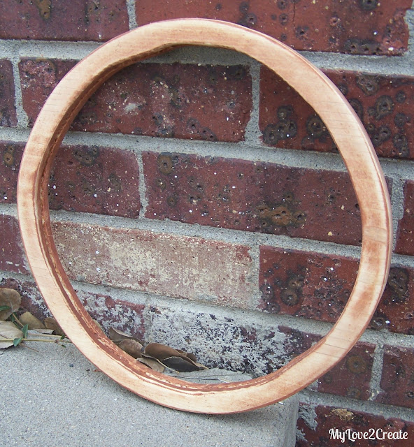 wood circle