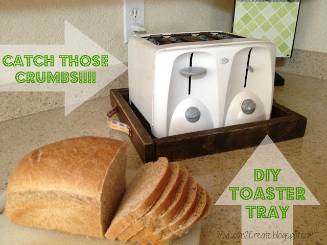 No More Crumbs!!!  My Toaster Tray!