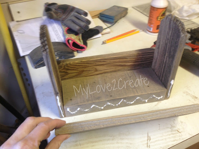 MyLove2Create, Reclaimed fence wood crates