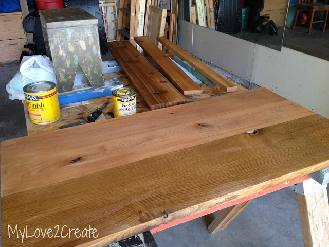 MyLove2Create, Reclaimed Wood Table