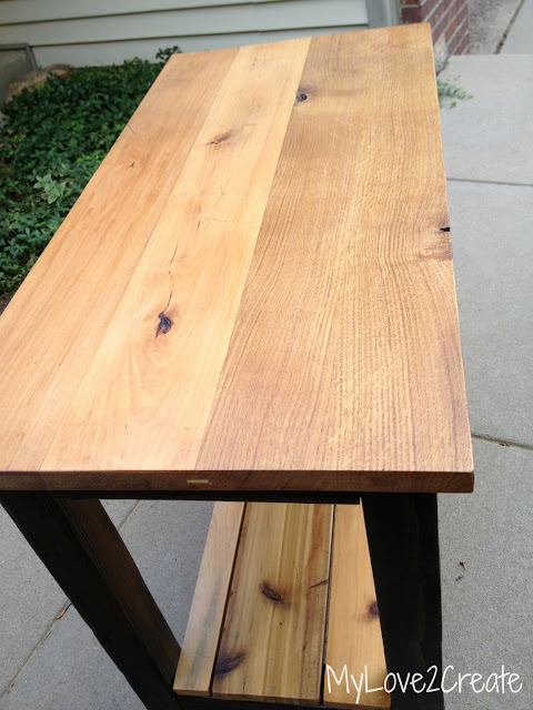 MyLove2Create, Reclaimed Wood Table