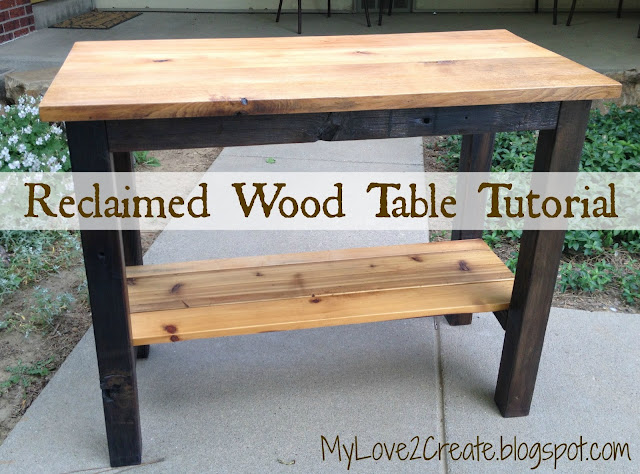 Reclaimed Wood Table