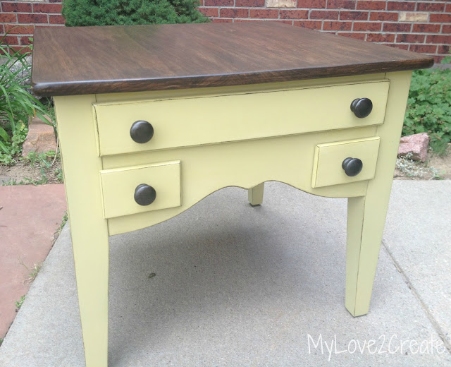 MyLove2Create,end table makeover