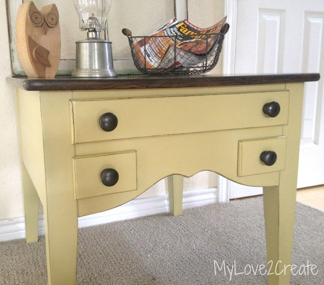 MyLove2Create,end table makeover