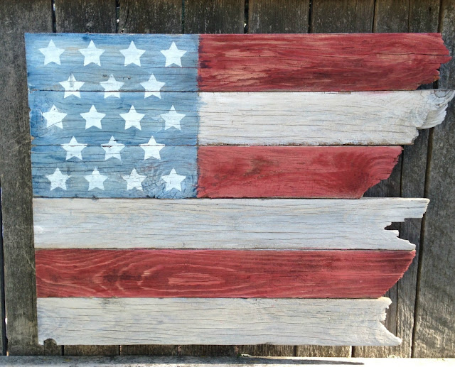 MyLove2Create, Scrap Wood American Flag