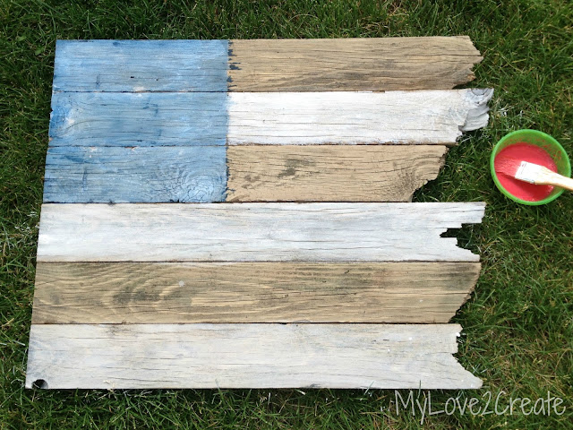 MyLove2Create, Scrap Wood American Flag