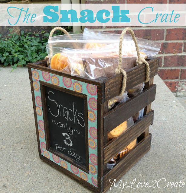 The Snack Crate….and my broken hand