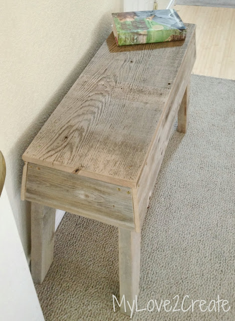 MyLove2Create, Old Fence Wood Bench