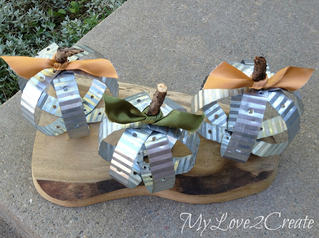 Industrial Pumpkins at MyLove2Create