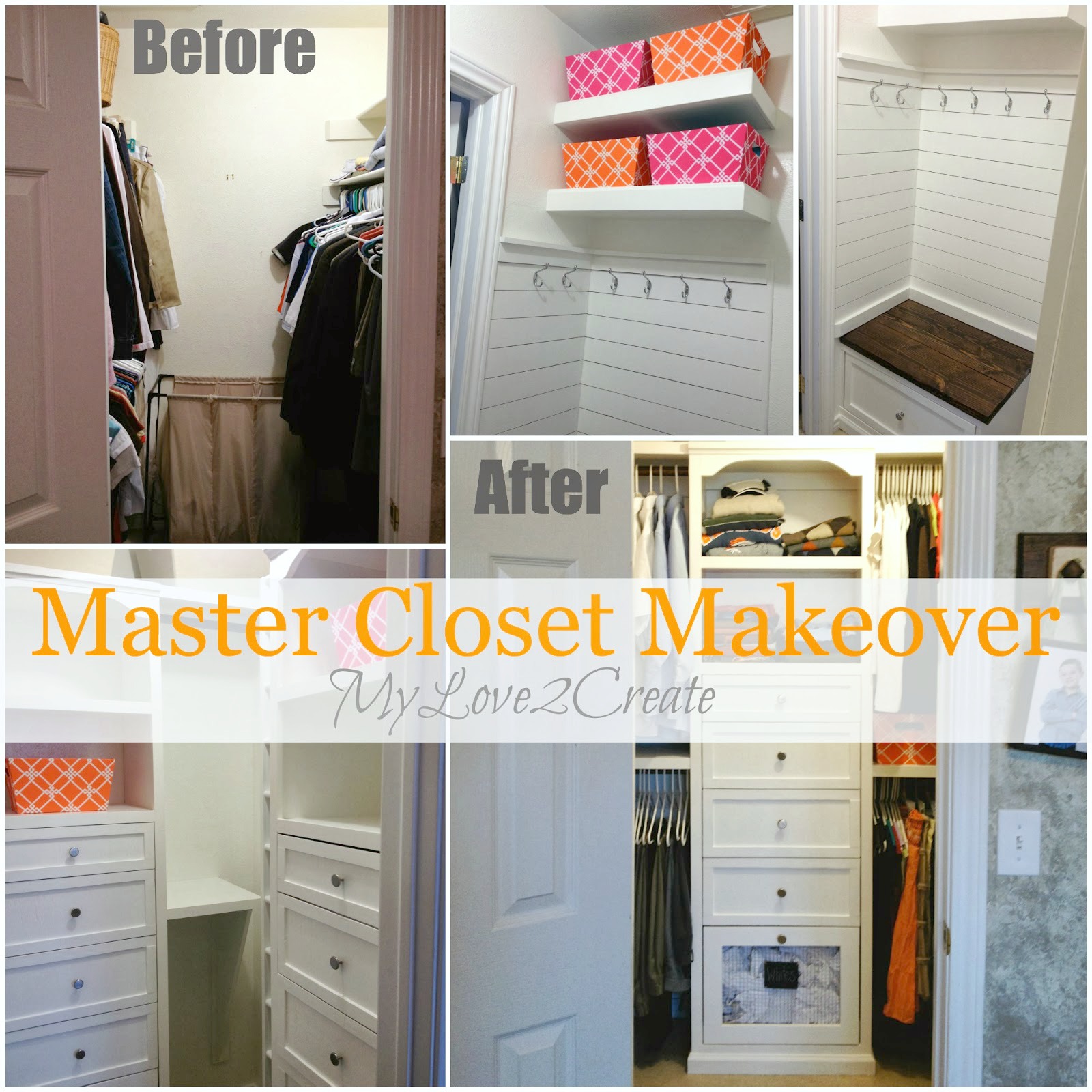 Master Closet Makeover REVEAL!!!!