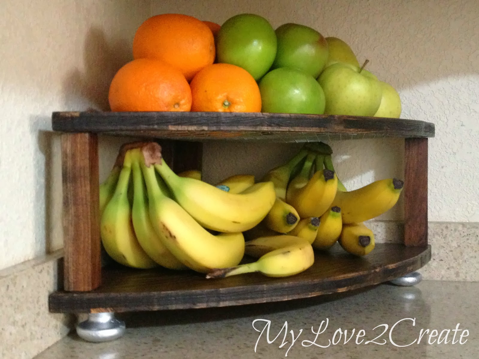 MyLove2Create, DIY Corner Fruit Tower