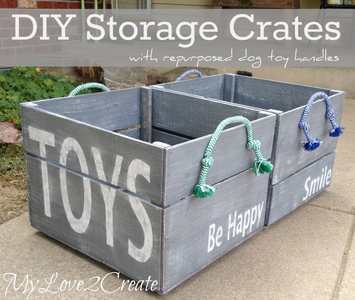 Large DIY Storage Crates