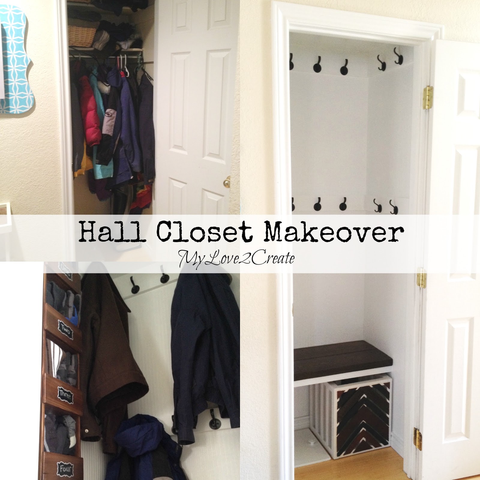 Hall Closet Makeover