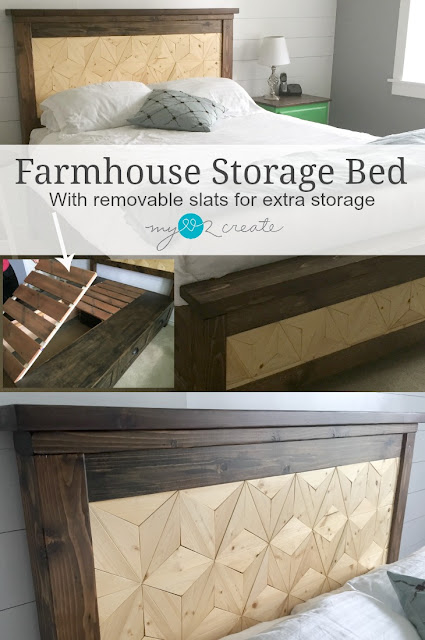 Farmhouse Storage Bed