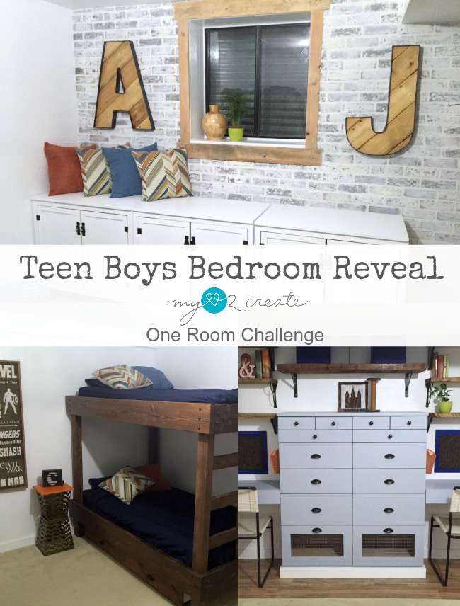 Teen Boys Bedroom Reveal!