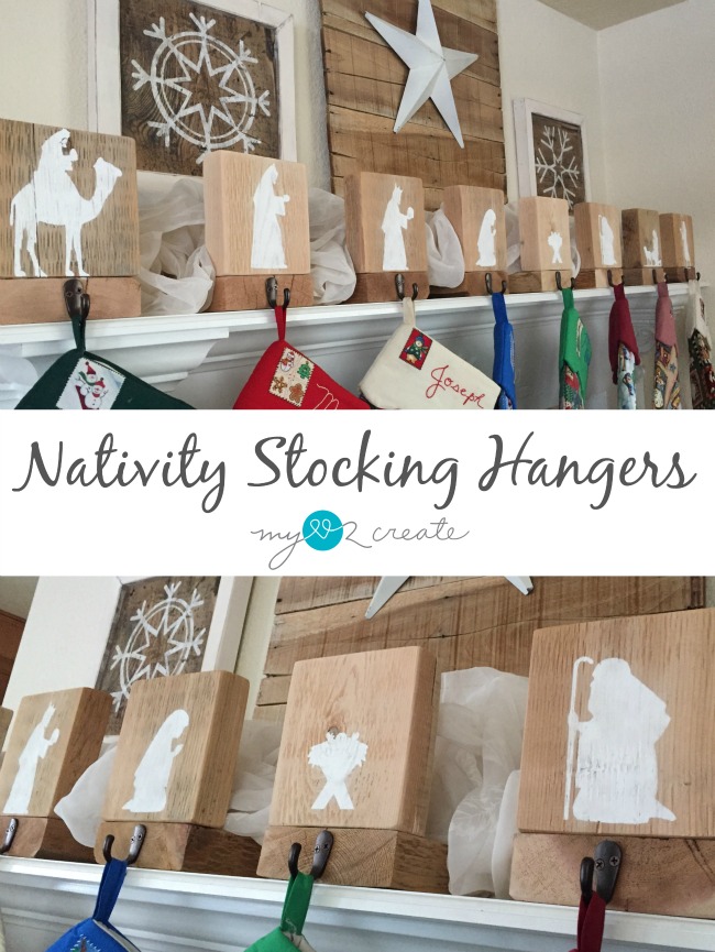 Nativity Stocking Hangers