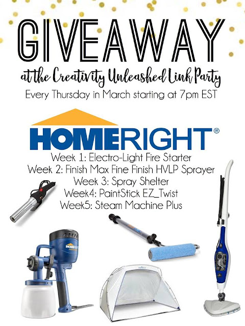 Creativity Unleashed No. 110 and Home Right Electro-Light Fire Starter Giveaway!