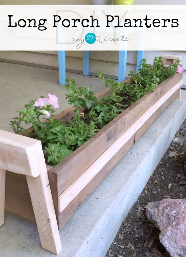 Long Porch Planters