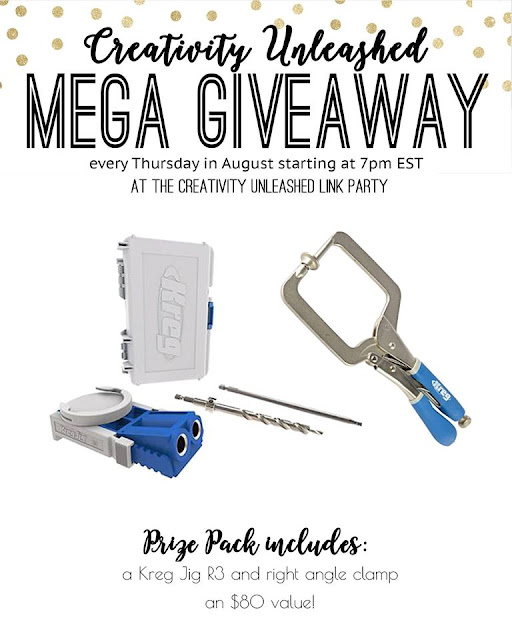 Creativity Unleashed #133  and a Kreg Giveaway!