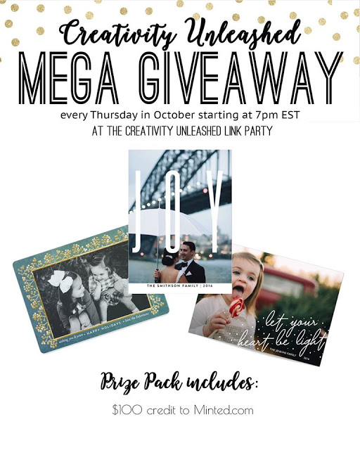 Minted Giveaway and Creativity Unleashed #144