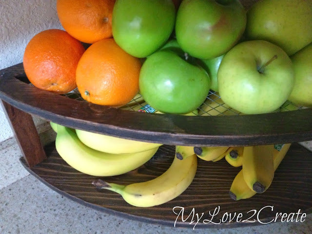 diy fruit tray stand