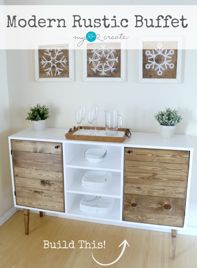 Modern Rustic Buffet