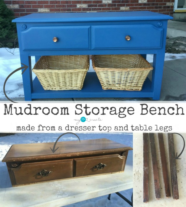 Mudroom Storage Bench