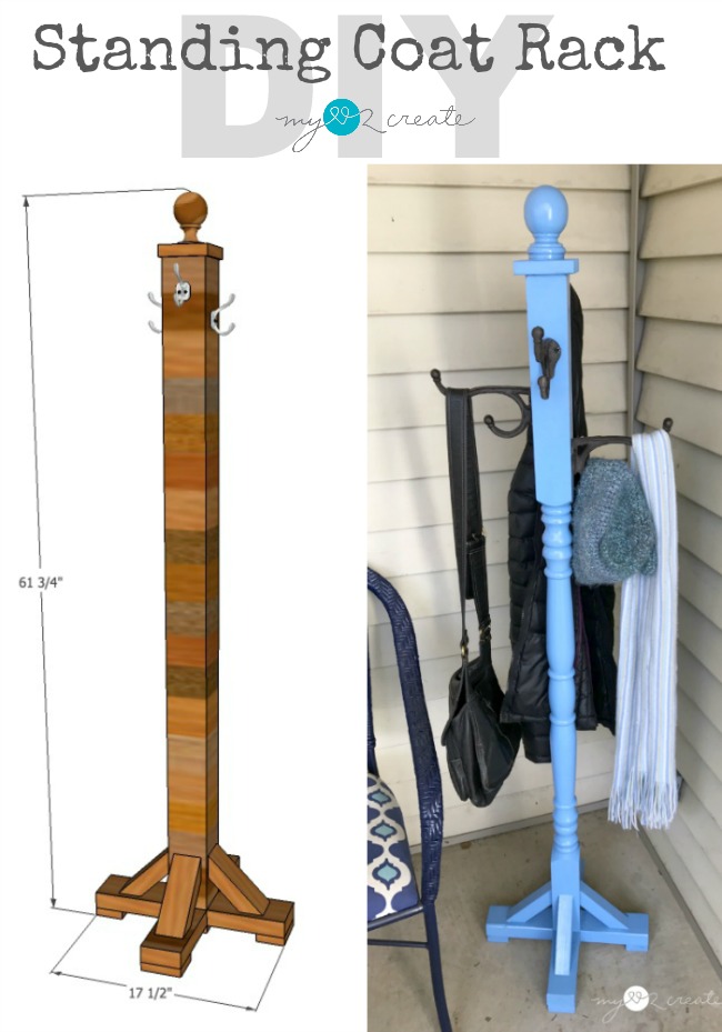 Standing Coat Rack