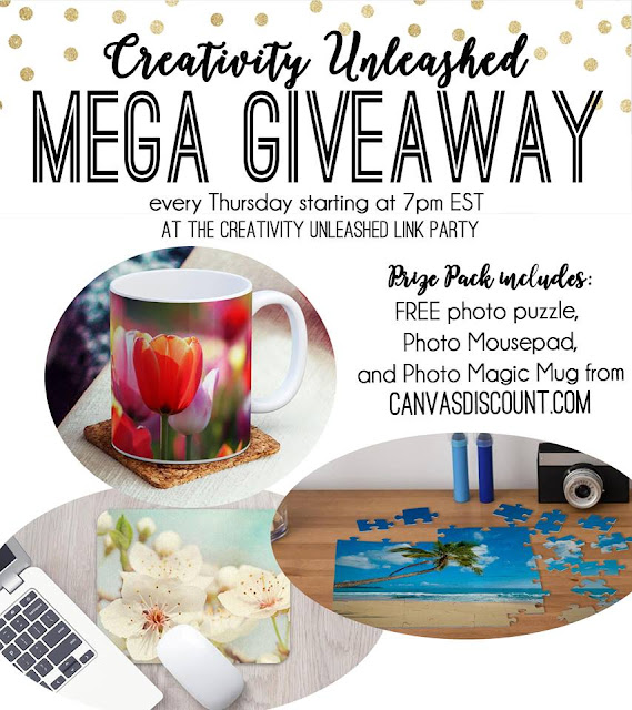 CanvasDiscount Giveaway and Creativity Unleashed #161