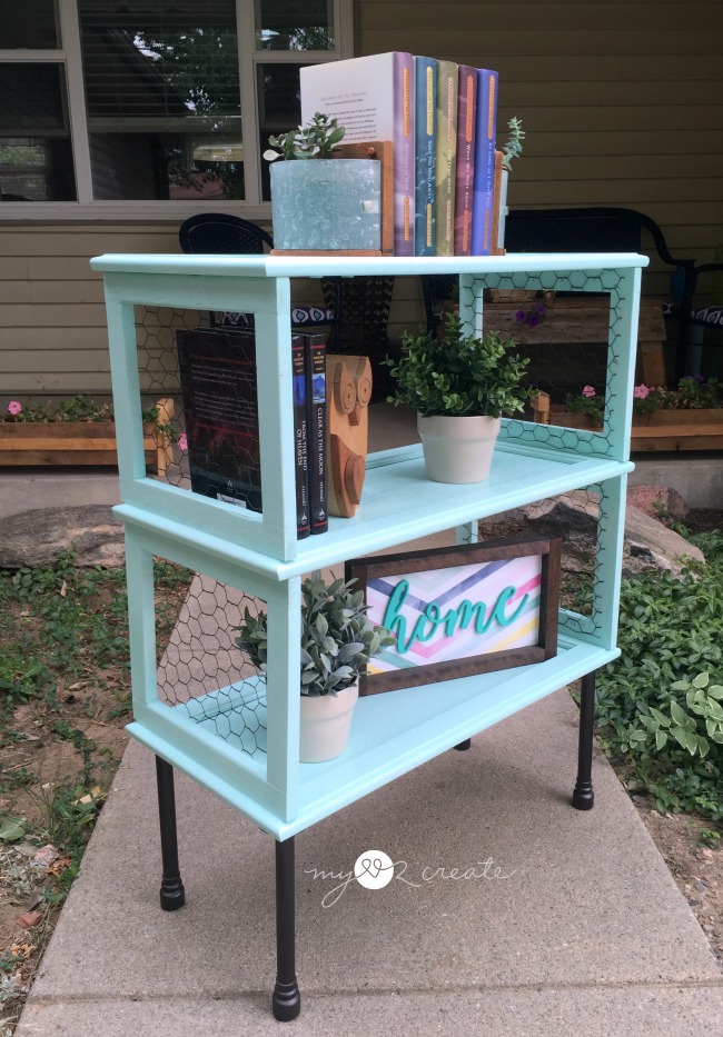 Bookshelf from Cupboard Doors