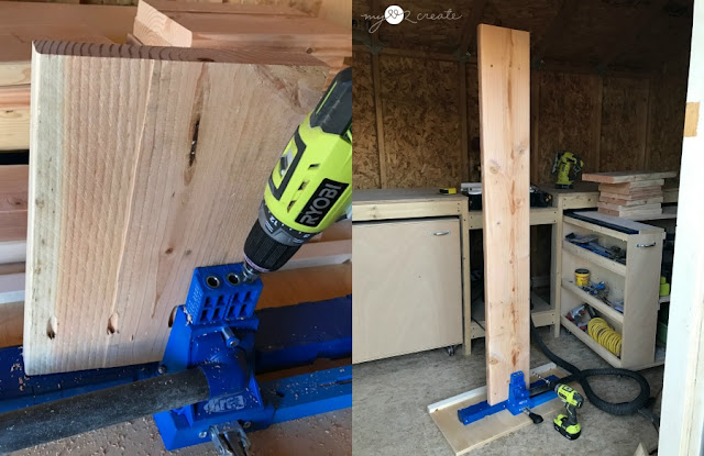 using a Kreg Jig for drilling pocket holes