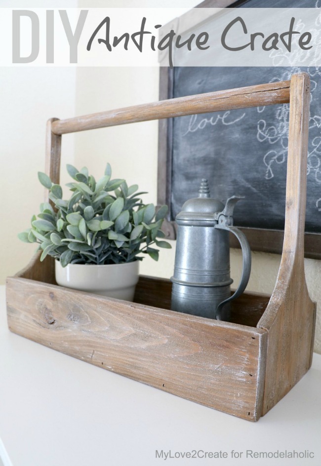 How to build an Antique Crate