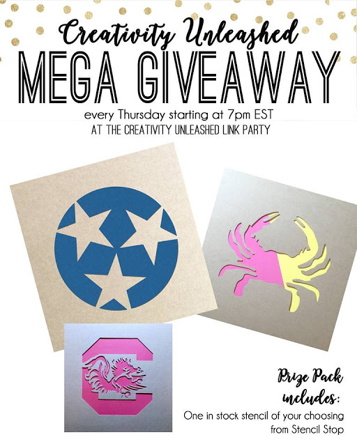 A Stencil Stop Giveaway and Creativity Unleashed #178