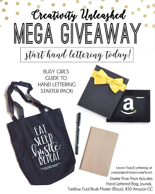 Win a Hand Lettering Starter Kit from OPC, Creativity Unleashed #181