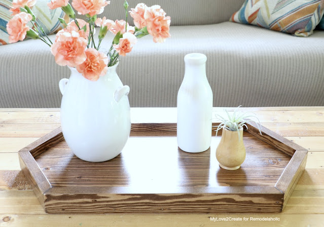 Make a DIY Tray hexagon