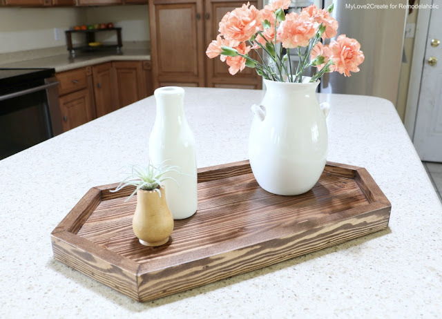 Make a decorative tray