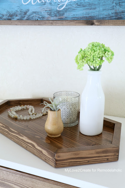 how to build a table top tray