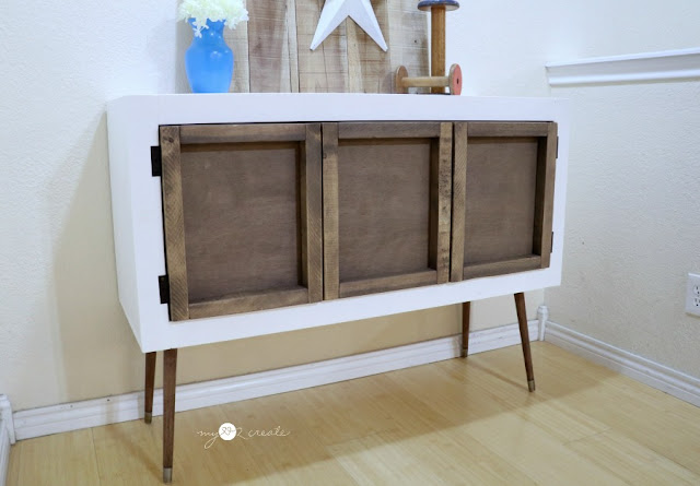 Beautiful Credenza with a hidden kids pull down table