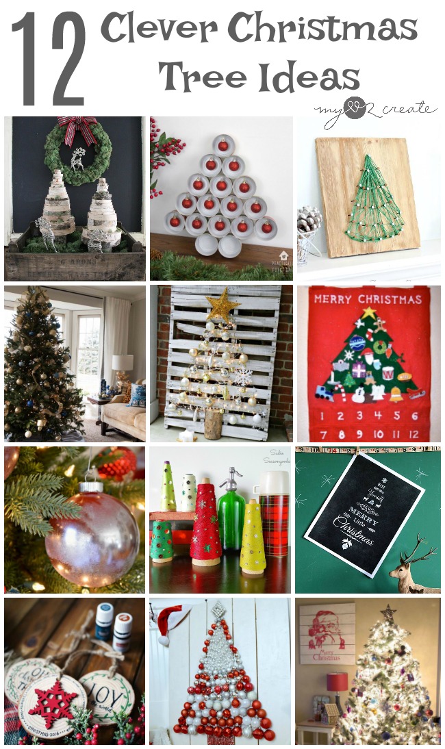 12 Clever Christmas Tree Ideas