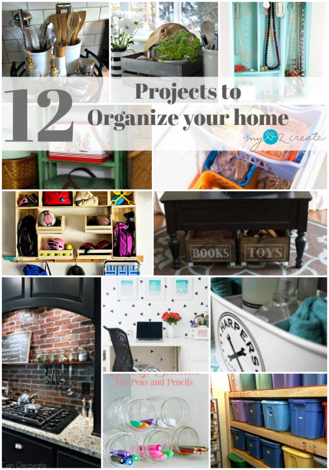 Projects to Organize your Home