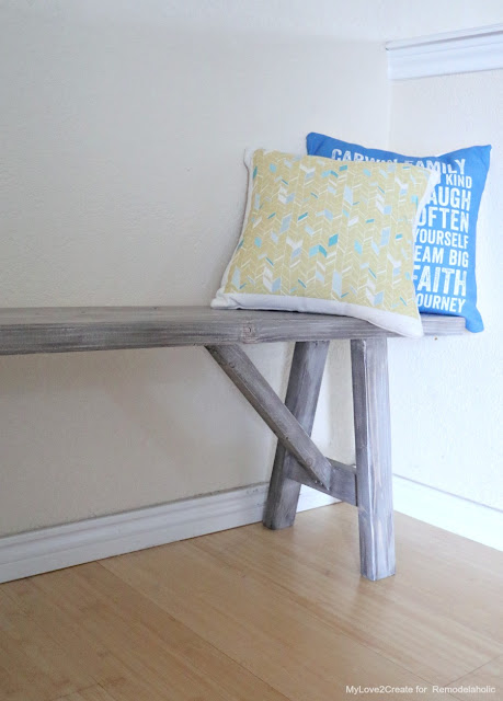 Easy to make DIY bench, MyLove2Create