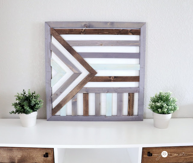 Easy wooden wall art, MyLove2Create