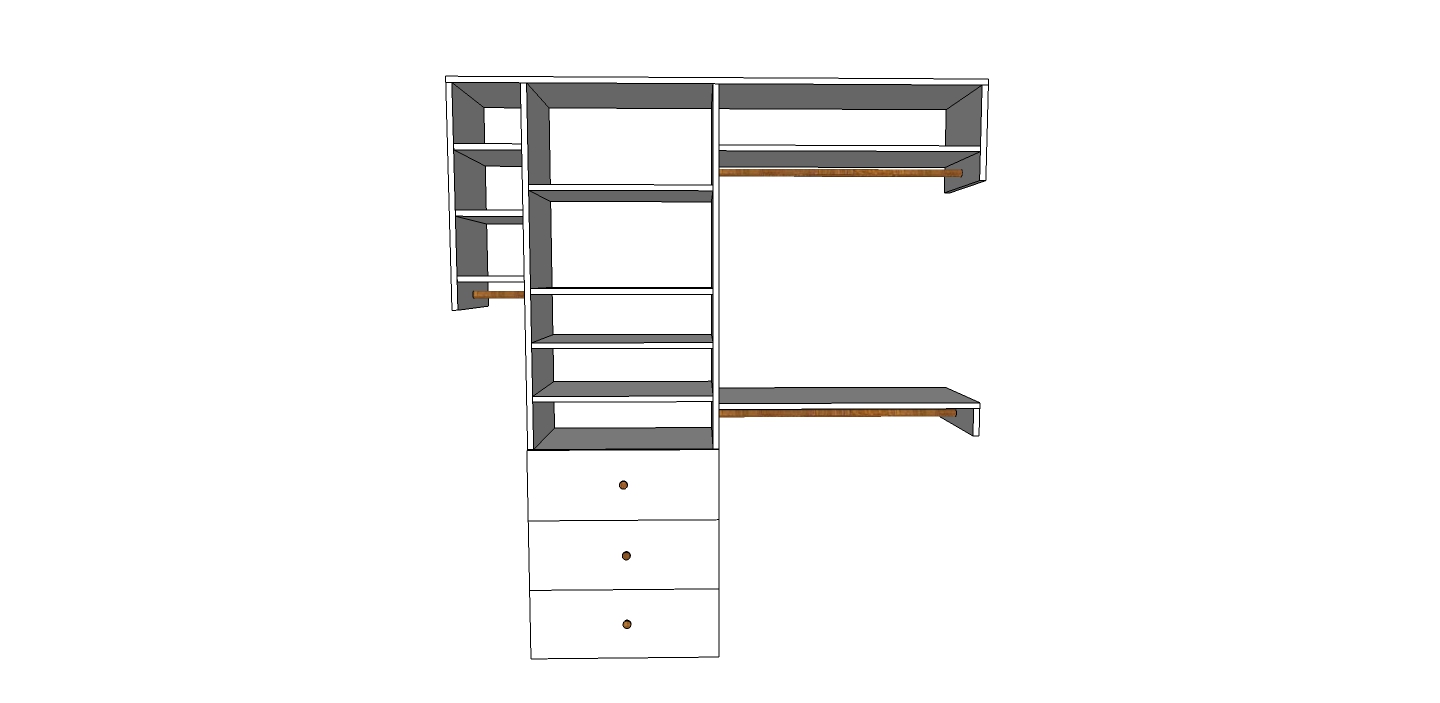 How to design a DIY Closet, MyLove2Create