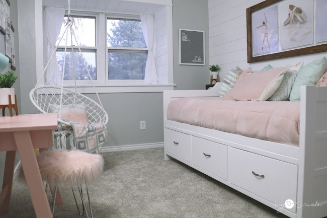 Tween girl bedroom makeover, MyLove2Create