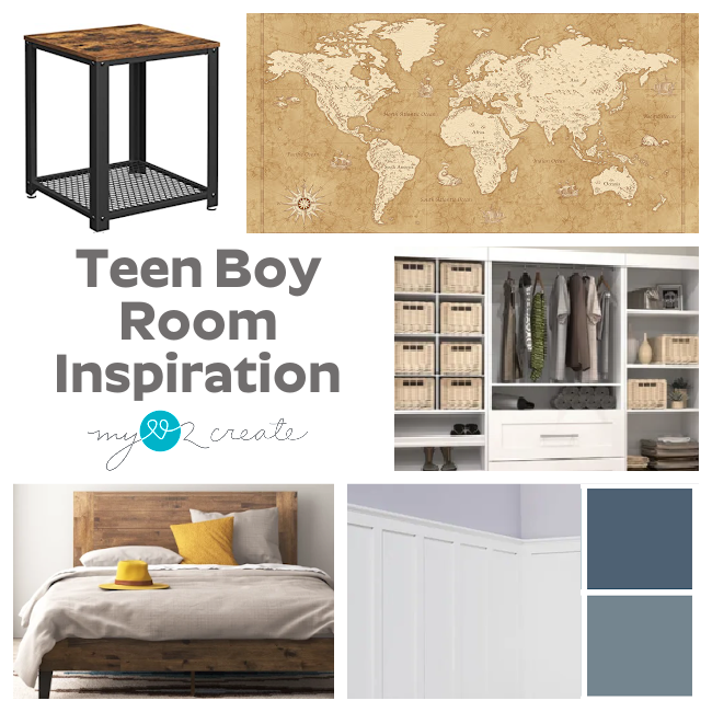 Teen Boy Room Inspiration, MyLove2Create