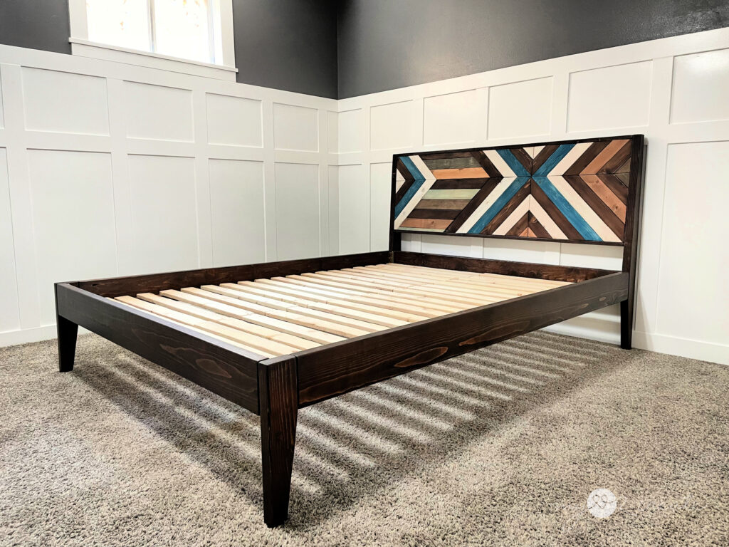 Modern platform bed