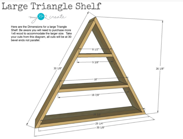 Small Triangle Shelf